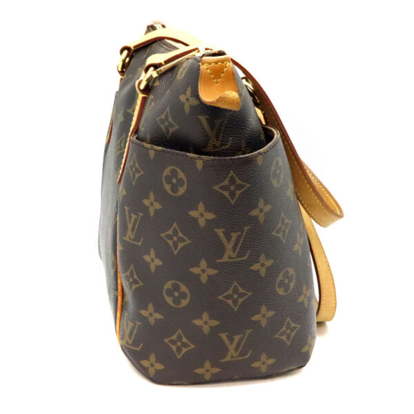 a23 7551 3 Louis Vuitton Totally PM Monogram Canvas Tote Bag Brown