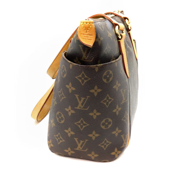 a23 7551 4 Louis Vuitton Totally PM Monogram Canvas Tote Bag Brown