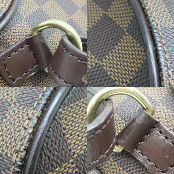 a23 8014 6 Louis Vuitton Ellipse Damier Canvas Backpack Brown