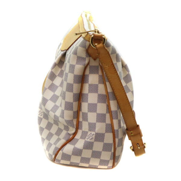 a23 8099 4 Louis Vuitton Syracuse MM Damier Canvas Shoulder Bag Azur