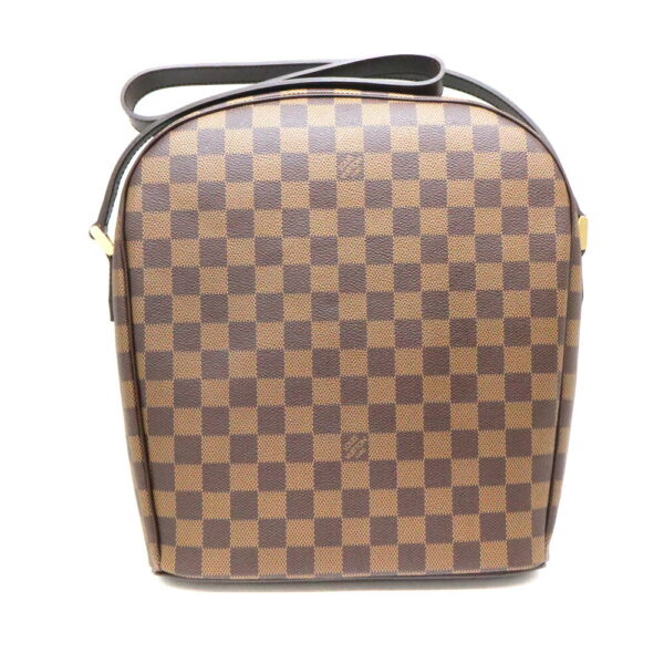 a23 8304 2 Louis Vuitton Ipanema GM Damier Canvas Shoulder Bag Brown