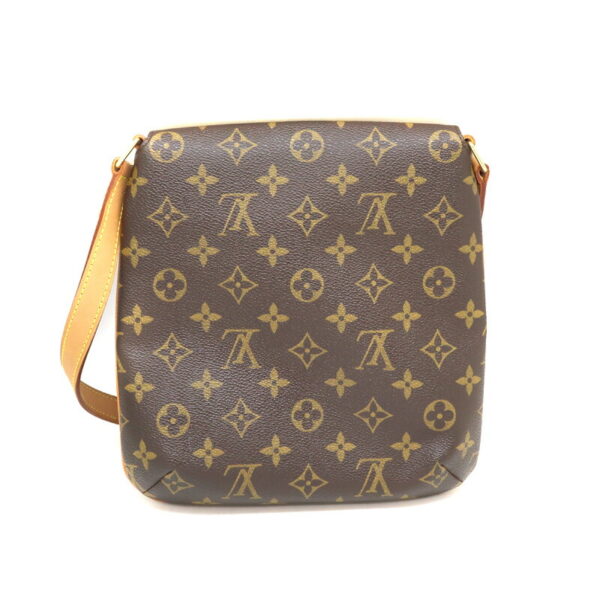 a23 837 2 Louis Vuitton Musette Salsa Monogram Canvas Shoulder Bag Brown