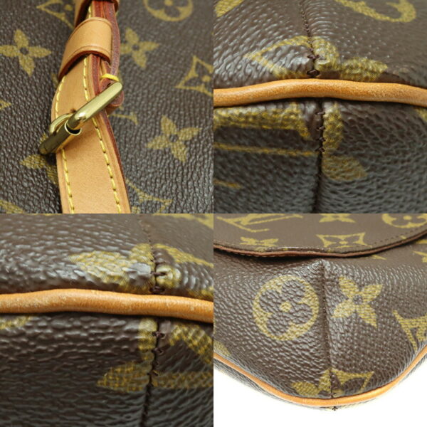 a23 837 6 Louis Vuitton Musette Salsa Monogram Canvas Shoulder Bag Brown