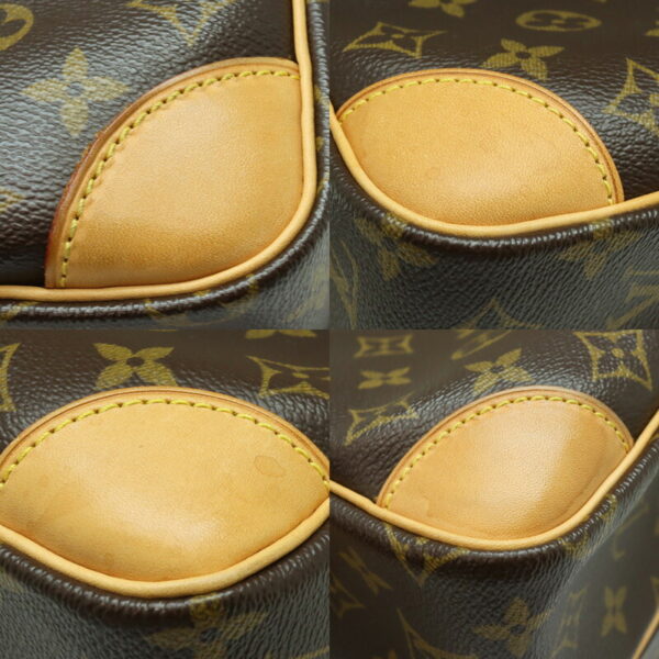 a23 839 6 Louis Vuitton Nile Monogram Canvas Shoulder Bag Brown