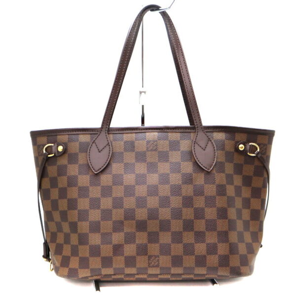 a23 8408 1 Louis Vuitton Neverfull PM Handbag Damier Brown