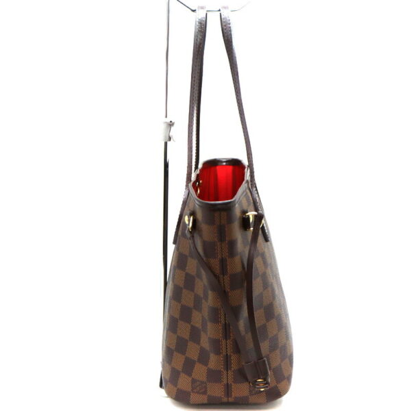 a23 8408 3 Louis Vuitton Neverfull PM Handbag Damier Brown