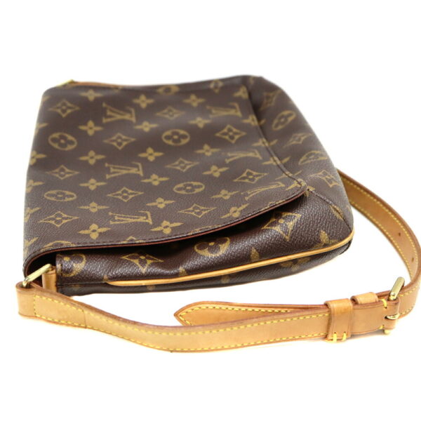 a23 8457 4 Louis Vuitton Musette Tango Shoulder Bag Monogram Canvas