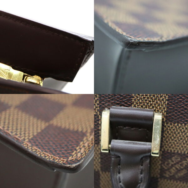 a23 8484 6 Louis Vuitton Venice PM Handbag Damier Brown