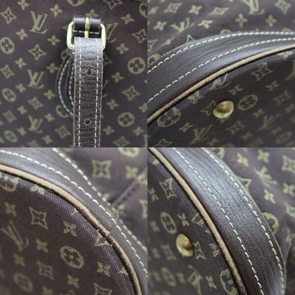 a23 8485 6 Louis Vuitton Bucket PM Handbag Monogram Minilan Brown