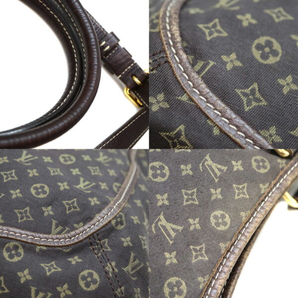 a23 8486 6 Louis Vuitton Bouzas Enrouge Monogram Mini Run Bag Brown