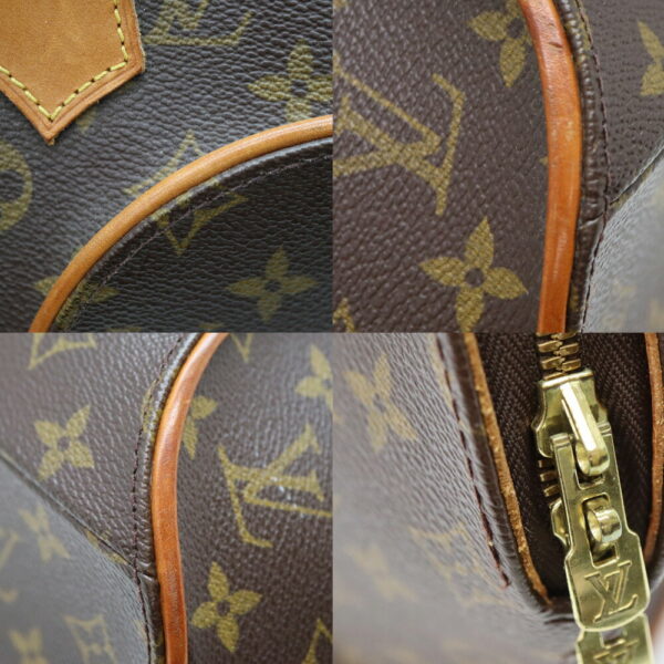 a23 8489 6 Louis Vuitton Ellipse PM Monogram Canvas Handbag Brown