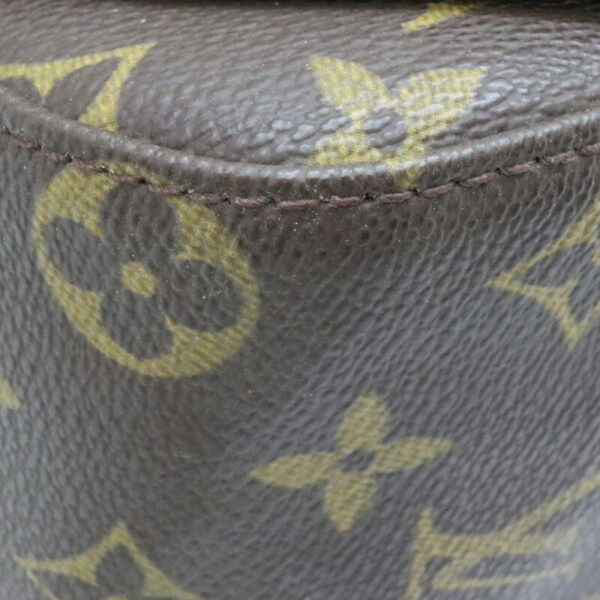 a23 8532 6 Louis Vuitton Looping MM Handbag Monogram Canvas