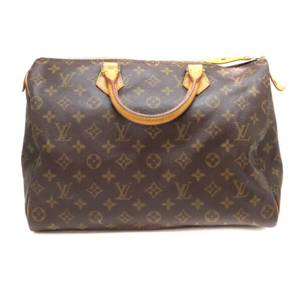 a23 8541 1 Louis Vuitton Speedy 35 Handbag Monogram Canvas