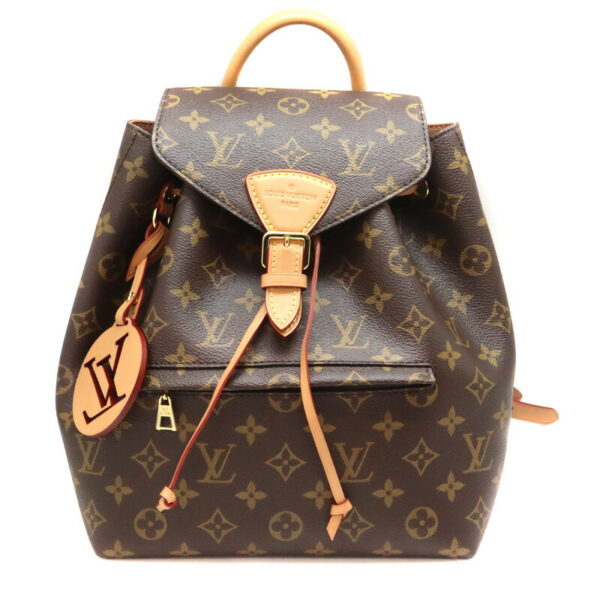 a23 8555 1 Louis Vuitton Monsouris NM PM Rucksack Monogram Brown