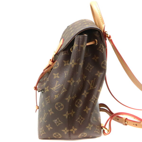 a23 8555 3 Louis Vuitton Monsouris NM PM Rucksack Monogram Brown