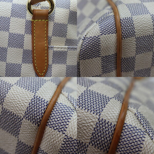 a23 8928 6 Louis Vuitton Totally PM Tote Bag Damier Canvas White