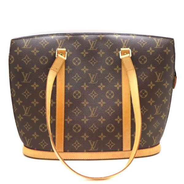 a23 9121 1 Louis Vuitton Babylon Shoulder Bag Monogram Canvas Brown