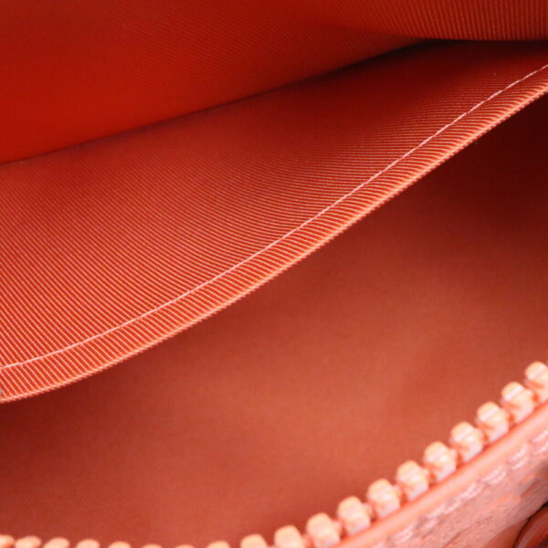 a23 9251 12 Louis Vuitton Keepall Bandouliere 25 Monogram Macassar Leather Shoulder Bag Orange