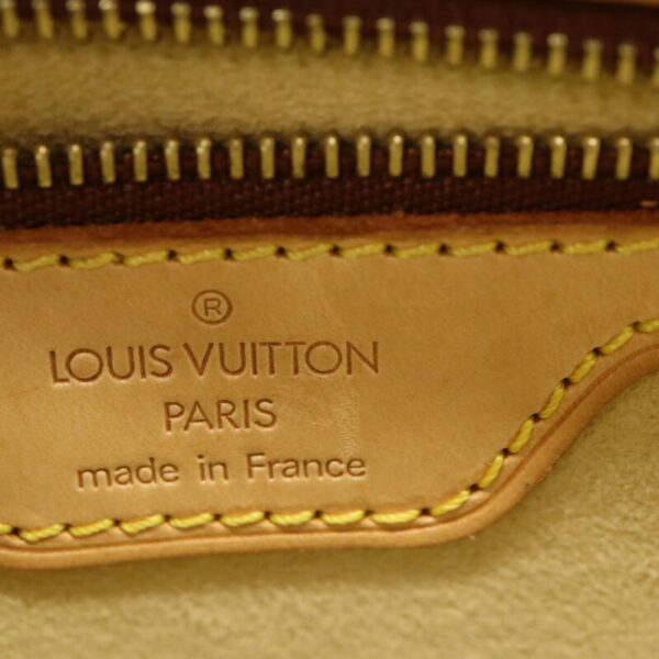 a23 929 10 Louis Vuitton Looping MM Handbag Monogram Canvas Brown