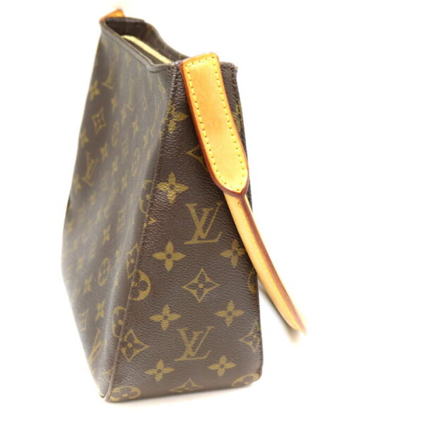 a23 929 4 Louis Vuitton Looping MM Handbag Monogram Canvas Brown