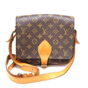 a23 9401 1 Louis Vuitton Monogram Mini Boite Chapeau Shoulder Bag Brown