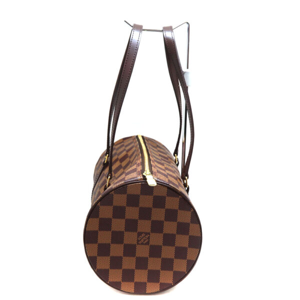 a23 9414 4 Louis Vuitton Papillon 30 Damier Canvas Handbag Brown