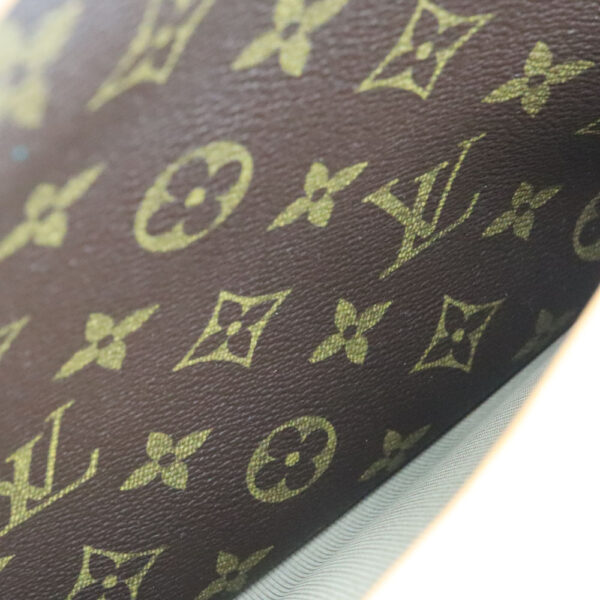 a23 9470 11 Louis Vuitton Bowling Vanity Monogram Canvas Handbag Brown