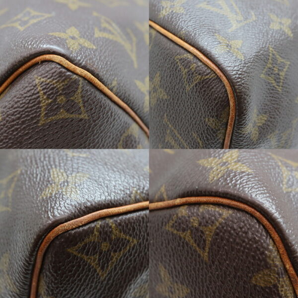 a23 9549 6 Louis Vuitton Speedy 30 Monogram Canvas Handbag Brown