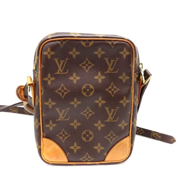 a23 9582 2 Louis Vuitton Amazon Monogram Canvas Shoulder Bag Brown