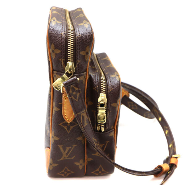 a23 9582 4 Louis Vuitton Amazon Monogram Canvas Shoulder Bag Brown