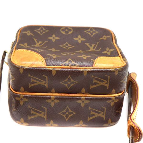 a23 9582 5 Louis Vuitton Amazon Monogram Canvas Shoulder Bag Brown