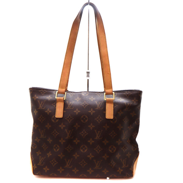 a23 9869 1 Louis Vuitton Hippo Piano Monogram Canvas Shoulder Bag Brown Black