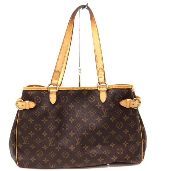 a23 9980 1 Louis Vuitton Batignolles Horizontal Monogram Canvas Tote Bag Brown