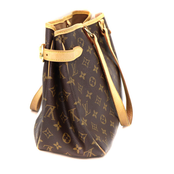 a23 9980 3 Louis Vuitton Batignolles Horizontal Monogram Canvas Tote Bag Brown