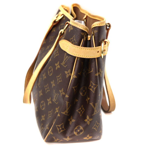 a23 9980 4 Louis Vuitton Batignolles Horizontal Monogram Canvas Tote Bag Brown