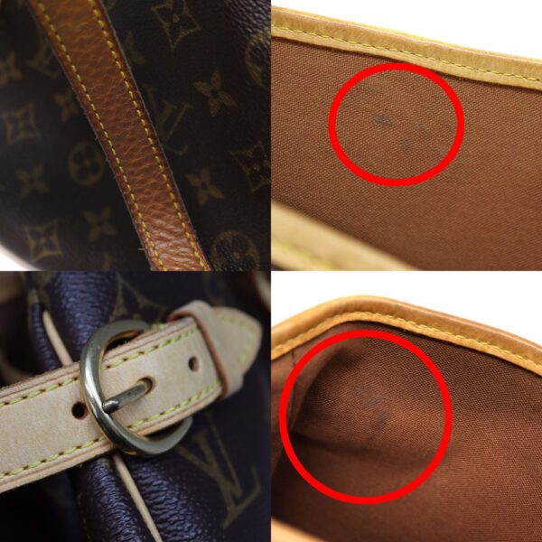 a23 9980 9 Louis Vuitton Batignolles Horizontal Monogram Canvas Tote Bag Brown