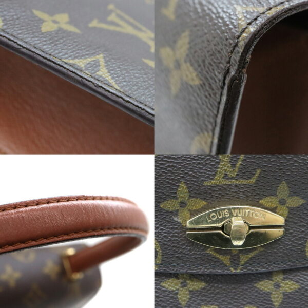 a233731 7 Louis Vuitton Malsherbe Handbag Monogram Canvas Brown