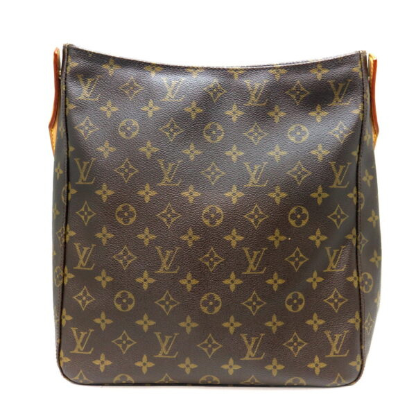 a24 144 2 Louis Vuitton Looping GM Monogram Canvas Handbag Brown