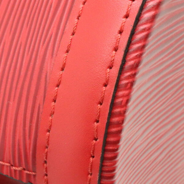 a24 197 7 Louis Vuitton Cluny Epi Leather Shoulder Bag Red