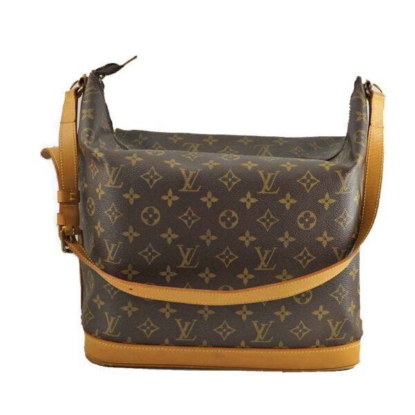 b2 edited 1 Louis Vuitton Amfer Vanity Shoulder Bag Monogram Canvas Brown