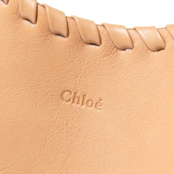 bag0201 06 Chloe Mony Medium Tote Bag Leather Tan