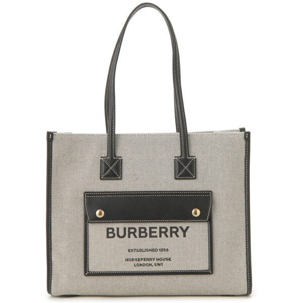 bb8044137 Burberry Canvas Tote Bag Black