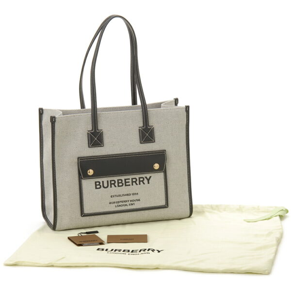 bb8044137 3 Burberry Canvas Tote Bag Black