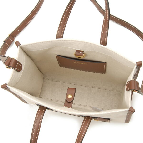 bb8044143 2 Burberry Canvas Tote Bag Natural