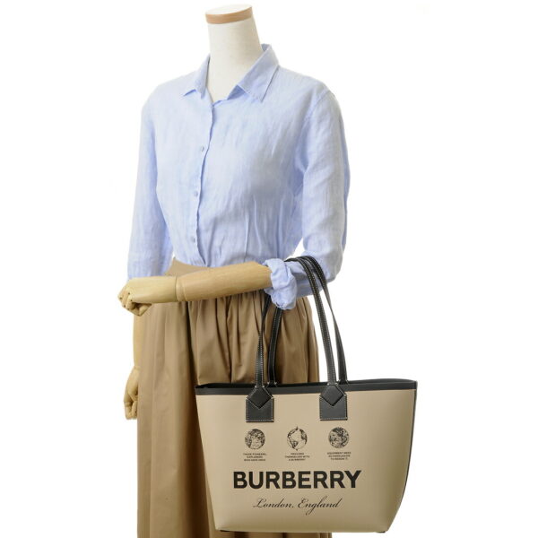 bb8063120 4 Burberry Small London Tote Bag Beige