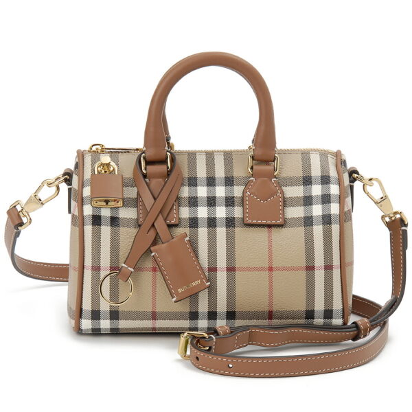 bb8071357 Burberry Check Handbag Biege