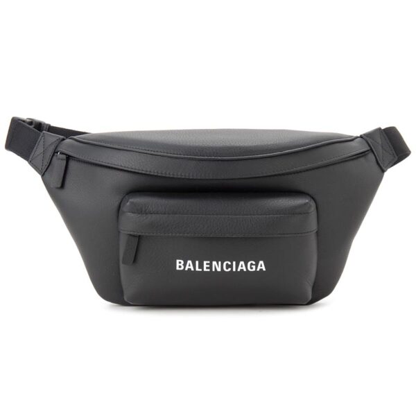 bc552375 dlq4n 1000 Balenciaga Everyday Waist Body Bag Black