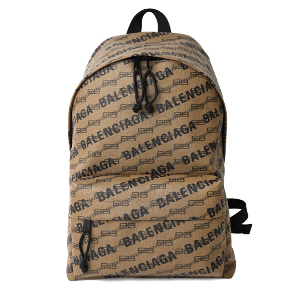 bl713044210he7062 1 Balenciaga Signature Rucksack Brown