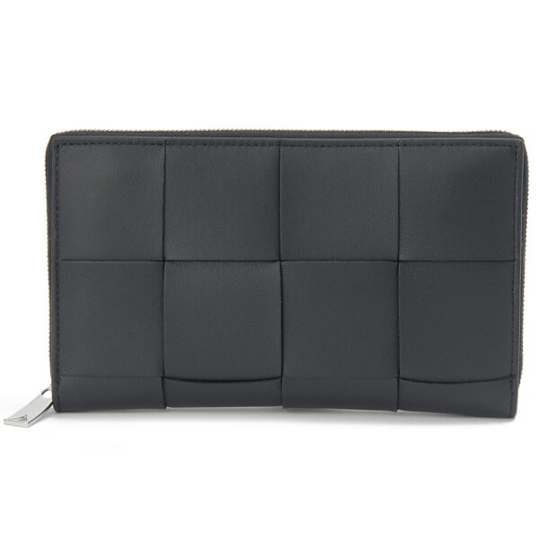 bv651368v3uo18803 Bottega Veneta Long Wallet Leather Black