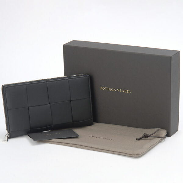 bv651368v3uo18803 3 Bottega Veneta Long Wallet Leather Black